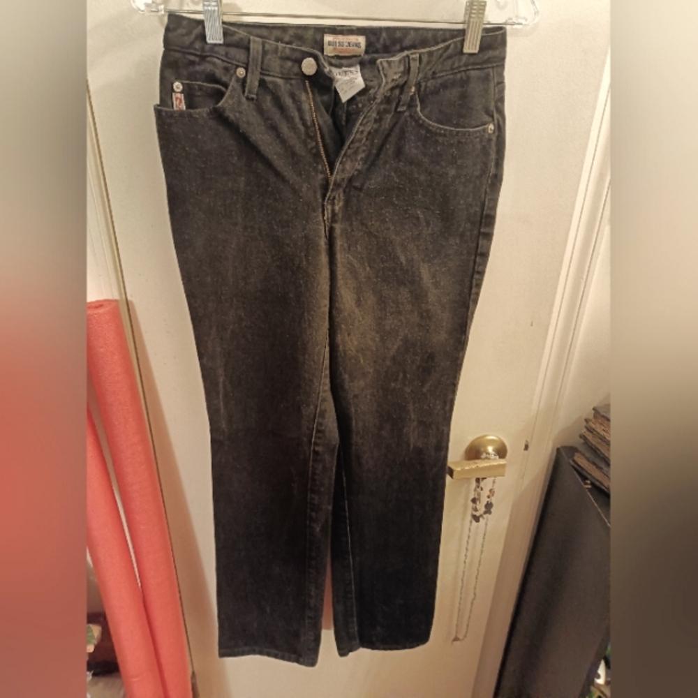 Guess Jeans Women's Size 27 Black Denim